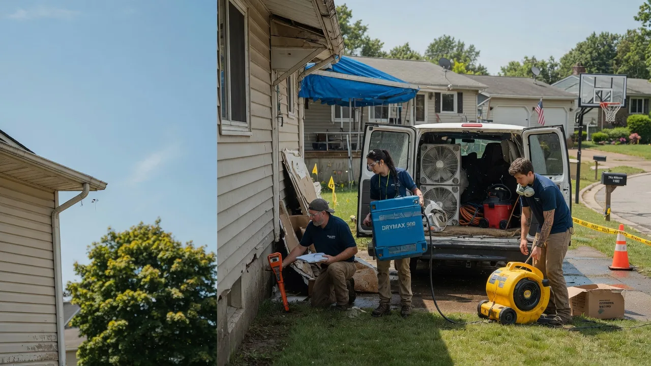 Ceiling Leak Cleanup in Ashland, WI near me