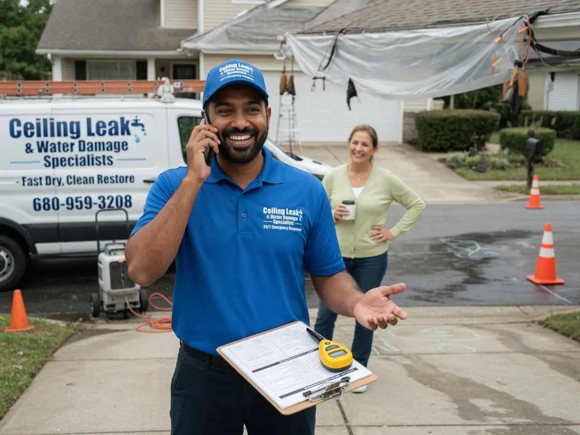 Ceiling Leak Cleanup Ashland, WI FAQs